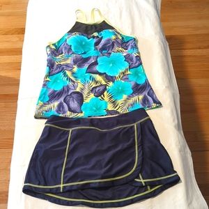 Tankini By ZeroXPosur Size M